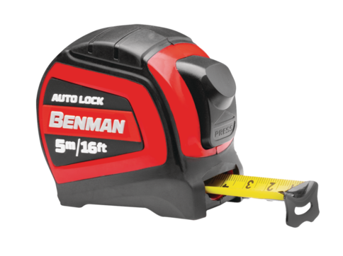MEASURING TAPE AUTO LOCK 7.5MX25MM BENMAN