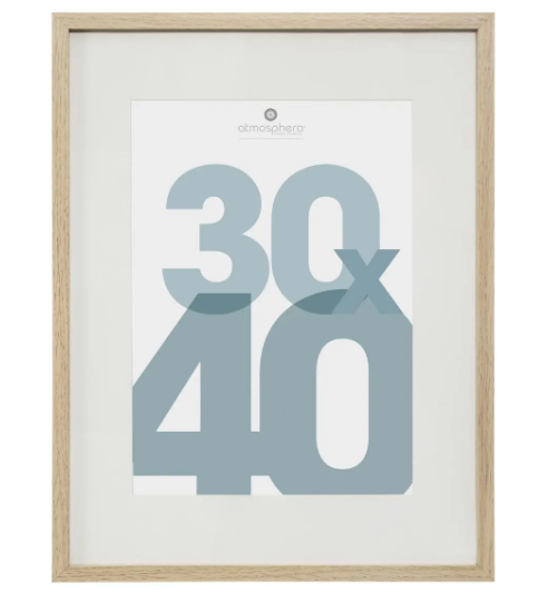NAT PHOTO FRAME 30X40 MANU DIS