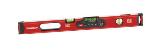 DIGITAL MAGNETIC LEVEL 120CM LM33 D WITH 2 VIALS