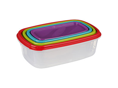 STORE RECT SET OF 4 COLORS