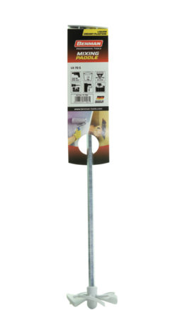 MIXING PADDLE FOR PAINTS LX70S  Ø70MM L:400MM BENMAN