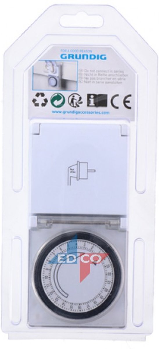 MECHANICAL TIMER AB GRUNDIG DB IP44, WITH SHUTTER