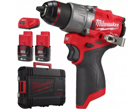 MILWAUKEE FUEL PERCUSSION DRILL GEN-3 12V M12FPD2-202X