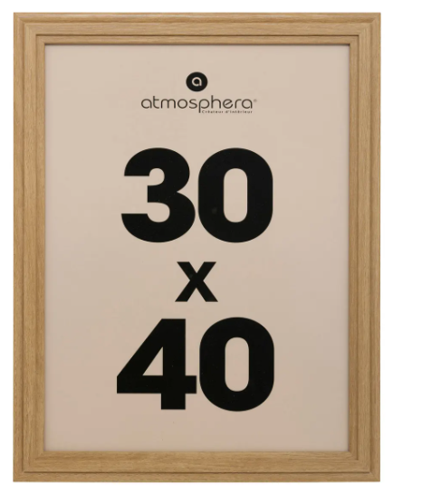 CADRE PHOTO MDF ALIX 30X40 DIS