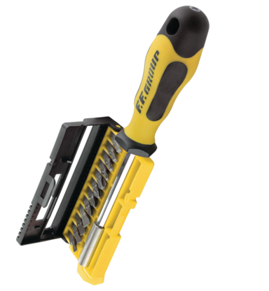 SCREWDRIVER WITH 12 BITS SET FF GROUP