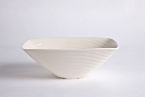 RECTANGULAR BOWL L24 WHITE