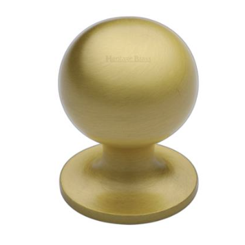 CABINET KNOB MK 023 25MM BRASS