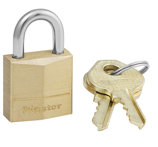 MAS. BRASS PADLOCK 20MM 120D
