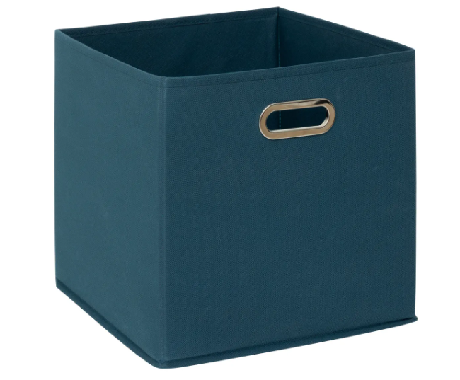 STORAGE BOX 31X31 PETROL PLAIN