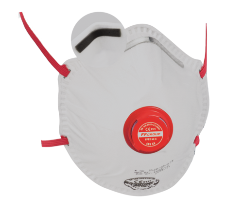 MASK FFP2 CUP SHAPED V-220 FOR PARTICLES