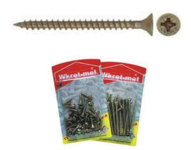 WOODSCREWS 60X80 5PCS