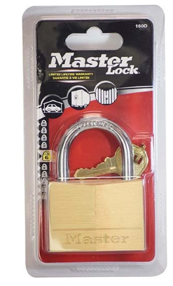 MAS. BRASS PADLOCK 60MM 160D