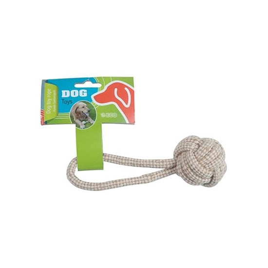 DOG TOY ROPE NATUREL 5X17CM