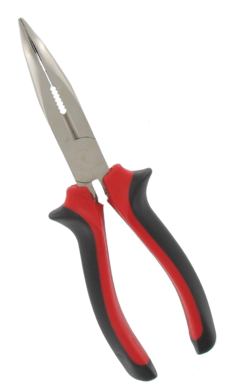BENT LONG NOSE PLIERS 200MM