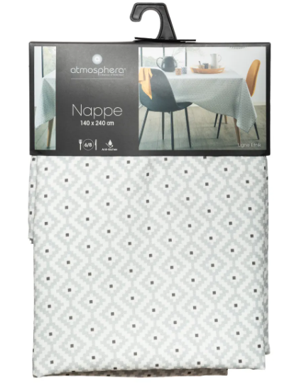 TABLECLOTH ETNIK PRINT 140X240