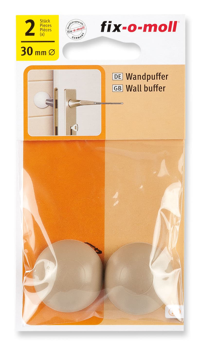 WALL BUFFER 30MM BEIGE 2 PCS