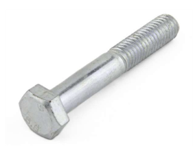 HEX BOLTS ZPL 8X25MM 200PCS