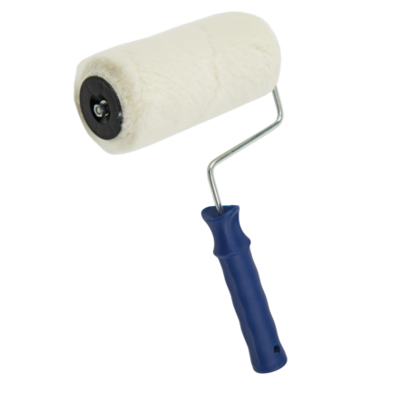 PAINT ROLLER WOOLMAX LINE 18MM 24CM WITH FRAME MORRIS