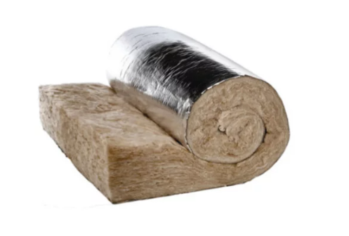 KNAUF EARTHWOOL 12000X1200X80MM ALUMINIUM