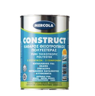 CONSTRUCT PURE THIXOTROPIC POLYESTER 5KG MERCOLA