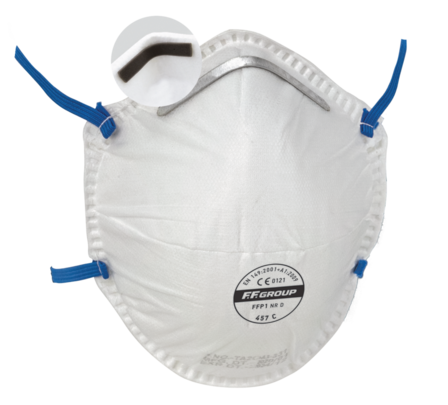 MASK CUP SHAPED V-210 FFP1 FOR PARTICLES