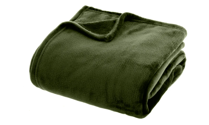 BLANKET FLANEL KHAKI 180X230