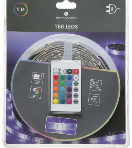 ΤΑΙΝΙΑ LED RGB RMTECNTRL L500