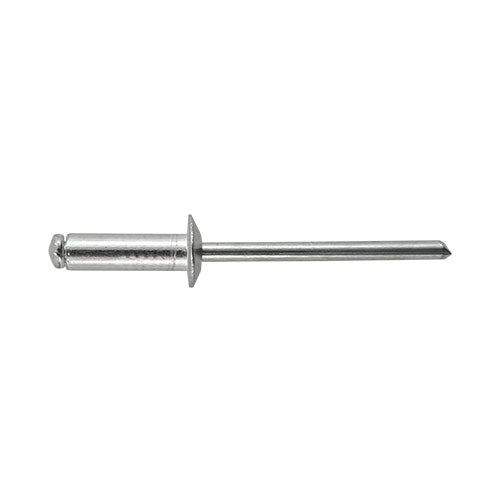 RIVETS ALUMINIUM 4.8X10MM 500PCS