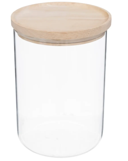 JAR L GLASS+WOOD 1,6L HERMET