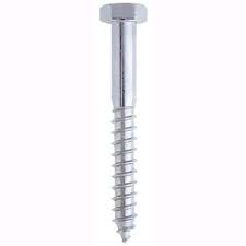 HEAD HEX WOOD SCREWS 8X130MM 50PCS ZPL DIN 571- UNI 704