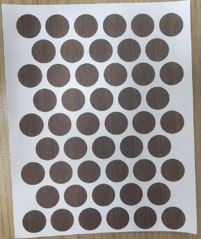 SCREW CAPS WALNUT A-7226 54PCS