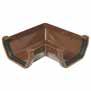 GUTTER ANGLE PLASTIC BROWN