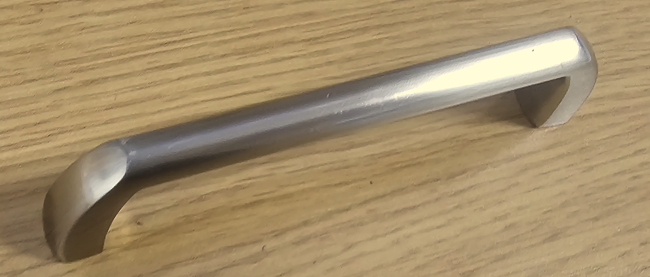 CABINET HANDLE NICKEL MAT 1027/96