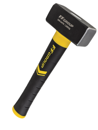 STONING HAMMER WITH FIBERGLASS HANDLE 1000GR DIN6475 FF GROUP