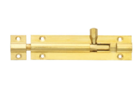 SLIDING BOLT BRASS 2"