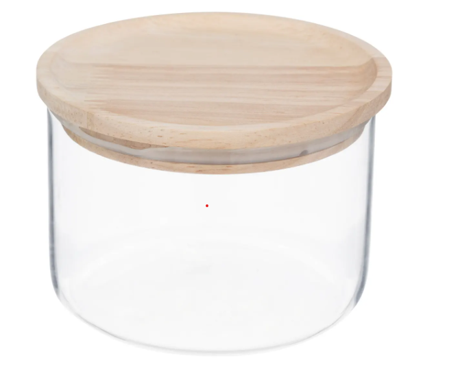 JAR L GLASS+WOOD 0,33L HERMET