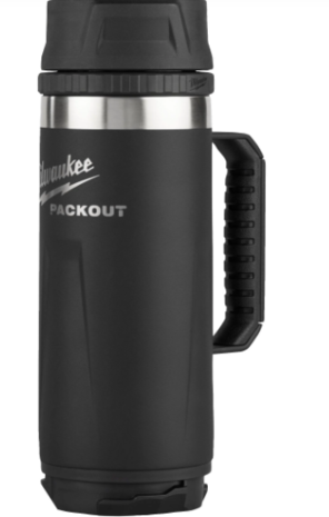 MILWAUKEE PACKOUT MUG 532 ML SIP LID BLACK