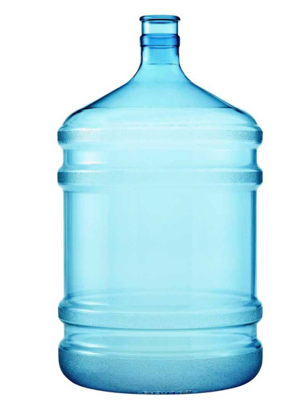 BOTTLE FOR COOLER WITH HANDLE 3GAL 3HPET