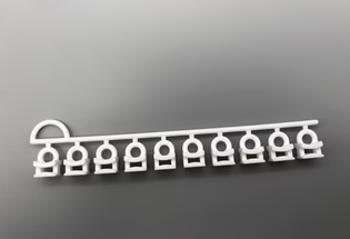 CURTAIN GLIDERS PLASTIC 20PCS