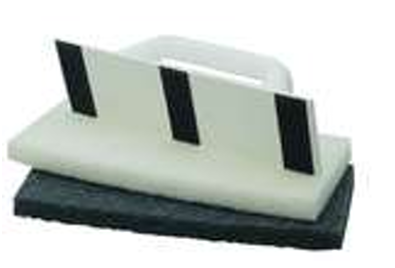 SPONGE RUBBER PLASTERING TROWEL 2PCS EXTRA KAPRIOL