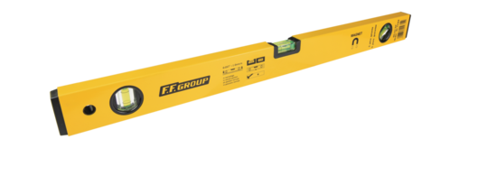 MAGNETIC SPIRIT LEVEL WITH 3 VIALS 50CM FF GROUP