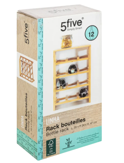 BOTTLE RACK X12 BAM