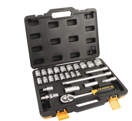 SOCKET SET 1/2" 26PCS FF GROUP