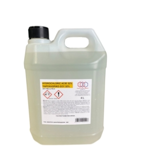 HYDROCHLORIC ACID 32% 4LTR
