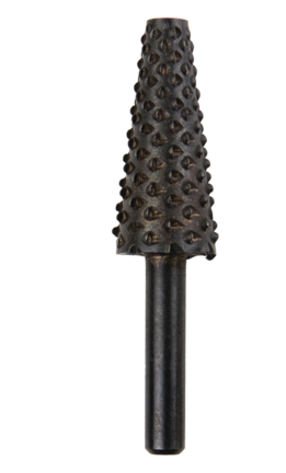 CONICAL ROTARY WOOD RASP Ø6-15 6MM 65MM BENMAN