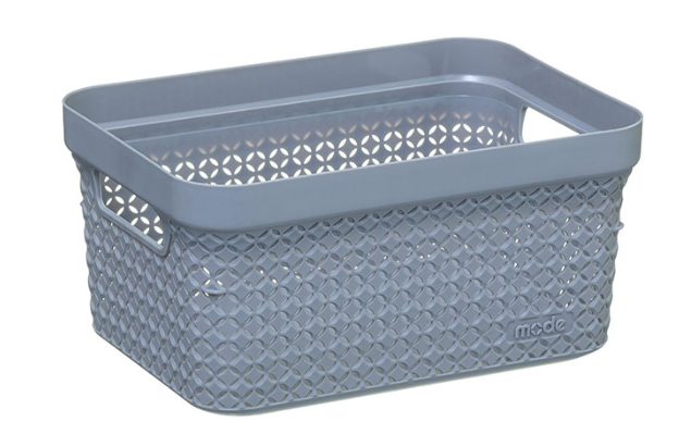 17L BASKET SCANDI GREY