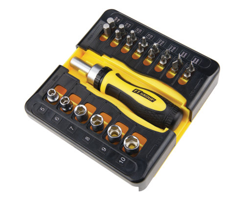 RATCHET SCREWDRIVER SET 23IN1 FF GROUP