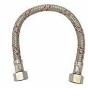 FLEXIBLE PRESSURE 3/8"X80CM FEMALE/FEMALE