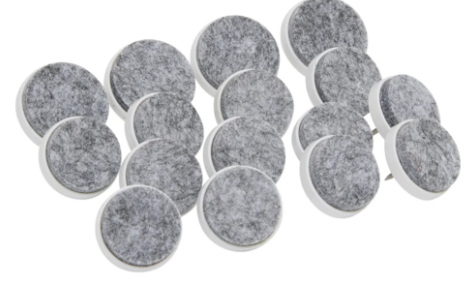 16 PACK FELT NAIL PADS