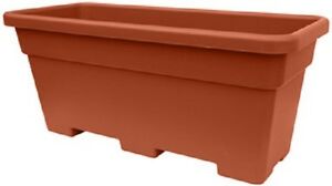 FLOWER POT MAXI 60X32X28CM TERRACOTTA